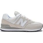 New Balance 574 Leather Unisex Sneaker Hakiki Deri Günlük Spor Ayakkabı Bej