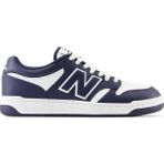 New Balance BB480 Leather Mens Sneaker Navy Hakiki Deri Unisex Günlük Spor Ayakkabı Lacivert