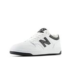 New Balance Erkek 480 V1 Sneaker, Beyaz/Siyah, 44 EU