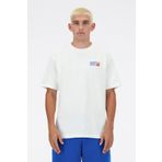 New Balance Erkek Tişört MNT3434 SST Beyaz