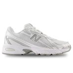 New Balance Erkek U740v2 spor ayakkabı, Beyaz Gümüş, 40.5 EU