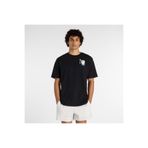 New Balance Fish and Chips Erkek Siyah T-Shirt