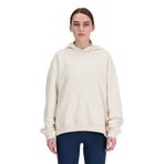 New Balance Kadın Atletizm Fransız Terry Hoodie, Keten, S