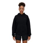 New Balance Kadın Atletizm Fransız Terry Hoodie, Siyah, XS