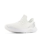 New Balance Kadın DynaSoft Nergize Sport V2 Cross Trainer, Beyaz/Beyaz/Kuvars Gri, 10 Wide