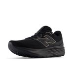 New Balance Kadın Fresh Foam 520 V9 Koşu Ayakkabısı, Siyah/Siyah/Siyah Metalik, 37.5 EU