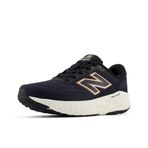 New Balance Kadın Fresh Foam X EVOZ V4 Koşu Ayakkabısı, Fantom/Siyah/Gümüş Metalik, 8.5