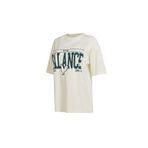 New Balance Lifestyle Unisex Kadın T-shirt Beyaz L