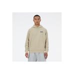 New Balance MT41539 Bej Erkek Sweatshirt, Bej, S