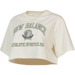 New Balance NB Lifestyle Kadın T-shirt - M - Beyaz