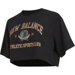 New Balance NB Lifestyle Kadın T-shirt - Siyah