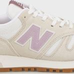 New Balance NB Lifestyle Logolu Süet Sneaker Bayan Ayakkabı WL565LLC BEJ