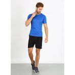 New Balance NBTM2105-SON Mavi Erkek Tişört Rahat Kesim Günlük Kullanım İçin Uygun - 2XL