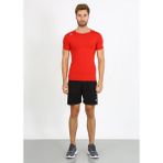 New Balance NBTM2109-CHR Erkek Kısa Kol T-Shirt - Kırmızı