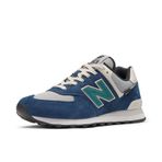 New Balance Unisex 574 spor ayakkabı, Mavi 400, 46.5 EU
