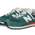 New Balance Unisex 574 spor ayakkabı, Yeşil., 38.5 EU