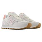 New Balance WL574IPK Lıfestyle Women Shoes Beyaz Kadın Sneaker - Gri