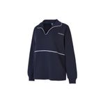 New Balance WNC3402 Lacivert Kadın Sweatshirt, Lacivert, XS