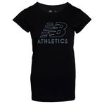 New Balance WPS003-BK Nb Athletics Womens Tee Kadın T-Shirt
