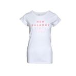 New Balance WPS004-WT Beyaz Kadın T-shirt