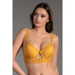 New Bra 3014 Destekli Dantelli Sütyen - 85 - Sarı
