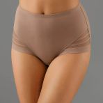 New Bra 9301 Bayan Lazer Tül Detay Korseli Mikro Külot Vizon