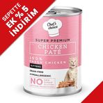 New Chefs Choice 400 gr Pate Chicken Kitten Tavuklu Tahılsız Ezme Yavru Kedi Yaş Maması
