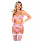 New Dreams Fantezi Jartiyer 8414 (Pembe, L)