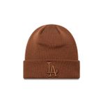 New Era 60691384 LEAGUE ESSENTIAL BEANIE LO Kahverengi Logo Baskılı Unisex Şapka