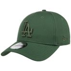 New Era 9Forty League Essential MLB Los Angeles Dodgers beyzbol şapkası, yetişkinler için, koyu yeşil