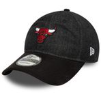 New Era 9Twenty Strapback Şapka - Denim Chicago Bulls