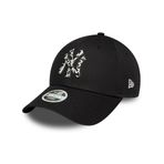New Era Animal Infill 9Forty Unısex Siyah Şapka - 60771746-001