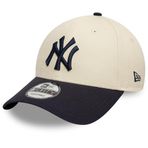 New Era Beyzbol Şapkası Renkli Blok 9Forty New York Yankees Açık Lacivert
