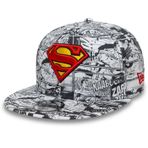 New Era DC Superman Çocuk Beyaz Şapka