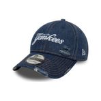 New Era Denim Distress 9twenty Neyyan Nvy Unisex Mavi Şapka-12959 Mavi