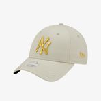 New Era Female Wmns Metallic Logo 9Forty Unisex Bej Günlük Şapka