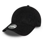New Era Kadın MLB 9FORTY Borg Pelüş Şapka Los Angeles Dodgers Siyah