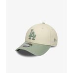 New Era Los Angeles Dodgers Side Script 9Forty Unısex Bej Şapka - 60856244-001