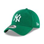 New Era MLB Classic Core Beyzbol Şapkası 9Twenty Yapılandırılmamış Ayarlanabilir Şapka Şapka Takım Logosu, New York Yankees #34818, One Size