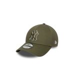 New Era New York Yankees MLB Outline 9Forty Unısex Yeşil Şapka - 60675521-001