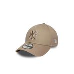 New Era New York Yankees MLB Outline Pastel 9Forty Unısex Kahverengi Şapka - 60675524-001