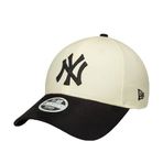 New Era New York Yankees MLB Suni Süet 9FORTY Unisex Bej Şapka