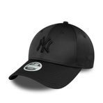 New Era New York Yankees Satin 9Forty Kadın Siyah Şapka