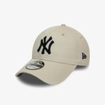 New Era New York Yankees Unisex Krem Şapka Düz 12380590 Krem