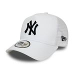 New Era Üniseks ESSENTIAL AF TRUCKER NEYYAN Şapka, Beyaz, Standart