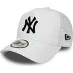 New Era Unisex Beyaz Trucker Şapka New York Yankees Standart Beden ile Rahat Kullanım