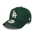 New Era Yetişkin 9Forty Aframe League Essential MLB Los Angeles Dodgers Beyzbol Şapkası Şapka Koyu Yeşil