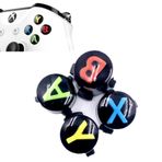 New for XboxOne S Elite Controller ABXY Extra Buttons Replacement Colorful, for Xbox One Slim Elite 1 2 Series X S Wireless Controllers, DIY Custom A B X Y Clear Key Button 4PCS Original