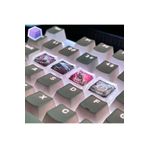 New Keycaps League of Legends Lol Samira Tuşları Q-W-E-R Mekanik Klavye Tuşu Artisan Keycaps