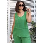 NEW LAVİVA Kadın Yeşil Bluz - 700-3423